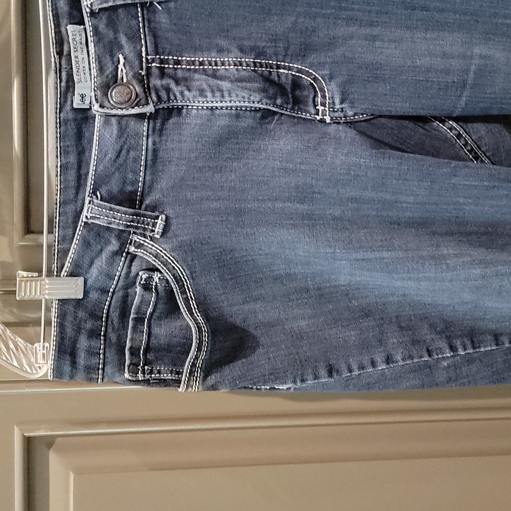 Lee Slender Secret Low Waist 14 Medium Capri - Picture 2 of 9